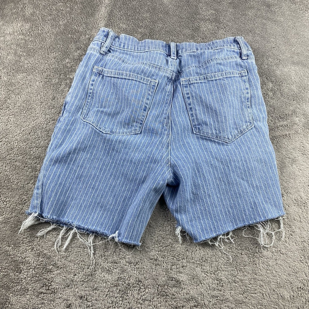 Loft Cutoff Shorts Womens‎ Size 6 28W Blue The Kick Crop - Picture 11 of 15